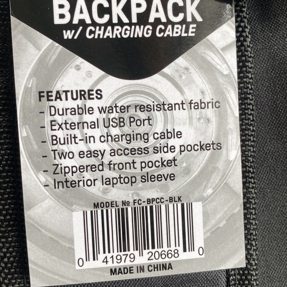 First class backpack - Picture 3 of 3